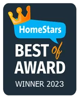 HomeStars Best of Award Winner 2023